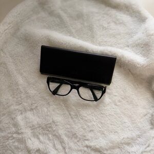 Fendi Black Eyeglasses progressive Transitions Gray with case